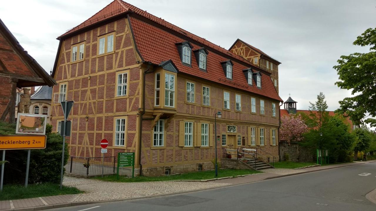 Lindenhof / Gastehaus An Der Teufelsmauer Hotel Thale Exterior foto